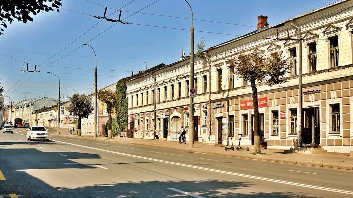 Bolshaya Moscovskaya Street, Vladimir, Russia